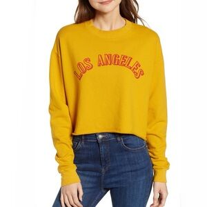 Day by Daydreamer LA Cutoff Sweatshirt